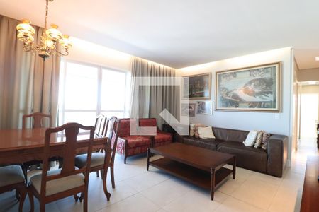 Sala de apartamento para alugar com 3 quartos, 100m² em Tabajaras, Uberlândia