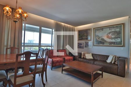 Sala de apartamento para alugar com 3 quartos, 100m² em Tabajaras, Uberlândia