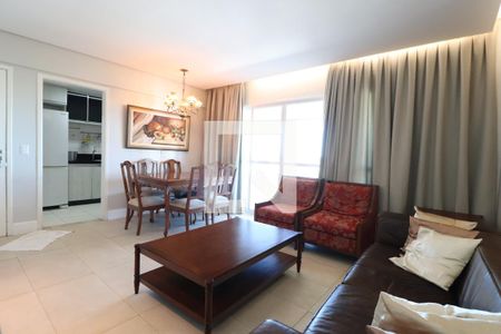 Sala de apartamento para alugar com 3 quartos, 100m² em Tabajaras, Uberlândia