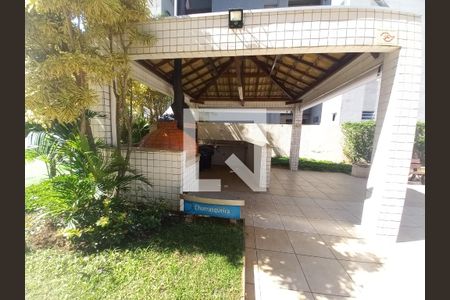 Área comum - Churrasqueira de apartamento para alugar com 3 quartos, 86m² em Centro, São Vicente