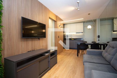 Sala de apartamento para alugar com 1 quarto, 37m² em Csg 3, Brasília