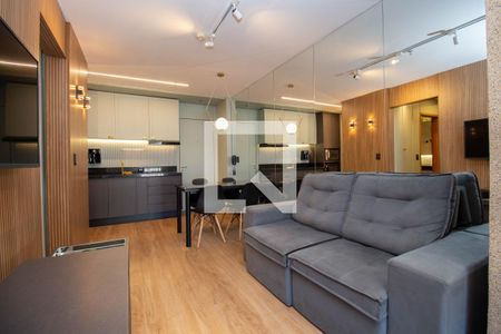 Sala de apartamento para alugar com 1 quarto, 37m² em Csg 3, Brasília