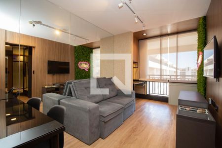 Sala de apartamento para alugar com 1 quarto, 37m² em Csg 3, Brasília