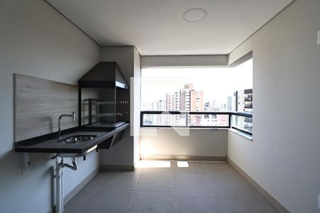 Varanda gourmet de apartamento à venda com 3 quartos, 113m² em Vila Bastos, Santo André