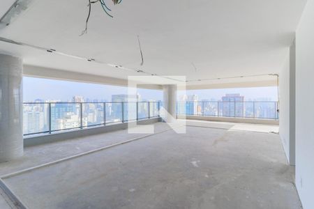 Sala de apartamento à venda com 4 quartos, 364m² em Campo Belo, São Paulo