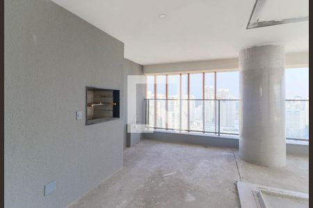 Varanda da Sala de apartamento à venda com 4 quartos, 364m² em Campo Belo, São Paulo