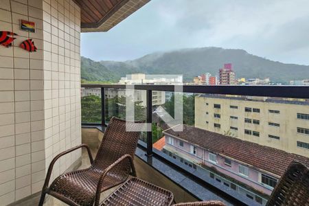 Varanda de apartamento para alugar com 2 quartos, 88m² em Vila Julia, Guarujá