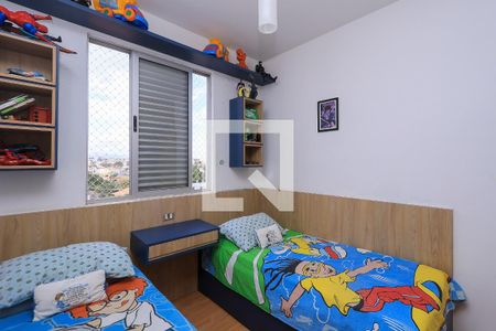 Quarto 1 de apartamento à venda com 3 quartos, 100m² em Planalto, Belo Horizonte