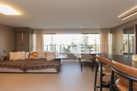 Sala de apartamento à venda com 1 quarto, 78m² em Cerqueira César, São Paulo