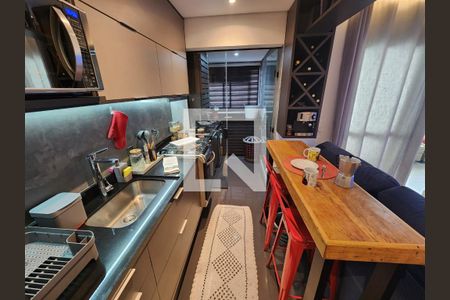 Cozinha de apartamento para alugar com 1 quarto, 52m² em Vila Leopoldina, São Paulo