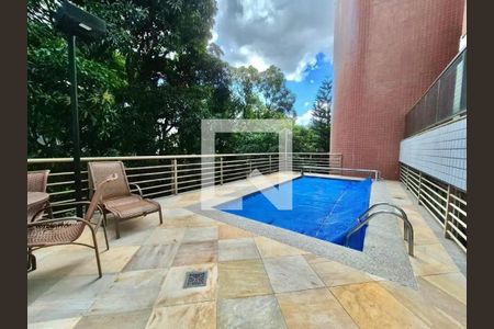 Área comum - Piscina de apartamento à venda com 4 quartos, 348m² em Luxemburgo, Belo Horizonte