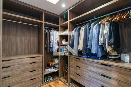 Closet da suíte de apartamento à venda com 3 quartos, 157m² em Vila Leopoldina, São Paulo