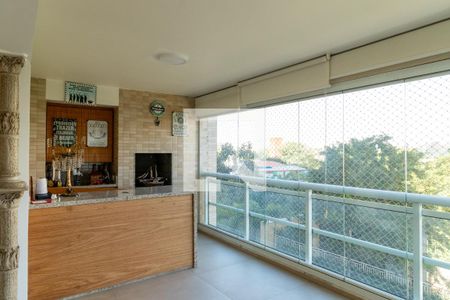 Varanda da Sala de apartamento à venda com 3 quartos, 157m² em Vila Leopoldina, São Paulo