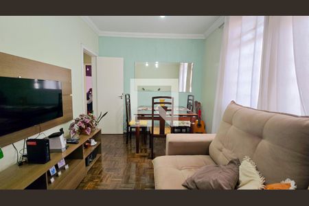 Sala de apartamento à venda com 2 quartos, 47m² em Sagrada Família, Belo Horizonte