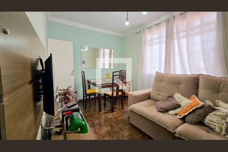 Sala de apartamento à venda com 2 quartos, 47m² em Sagrada Família, Belo Horizonte