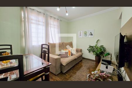 Sala de apartamento à venda com 2 quartos, 47m² em Sagrada Família, Belo Horizonte