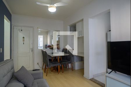 Sala de apartamento à venda com 1 quarto, 37m² em Bela Vista, São Paulo