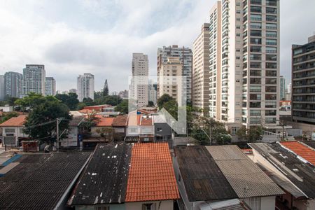 Vista Varanda de kitnet/studio à venda com 1 quarto, 25m² em Vila Cordeiro, São Paulo
