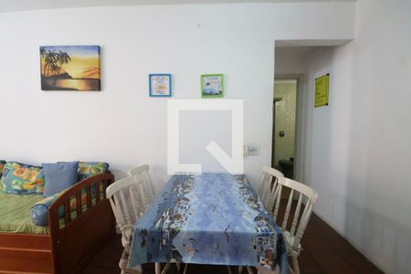 Sala de apartamento para alugar com 1 quarto, 52m² em Balneario Cidade Atlantica, Guarujá