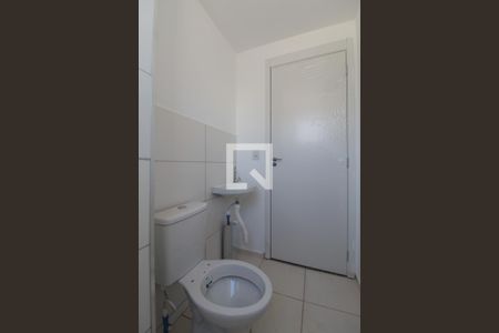 Banheiro de apartamento à venda com 2 quartos, 45m² em Trevo, Belo Horizonte
