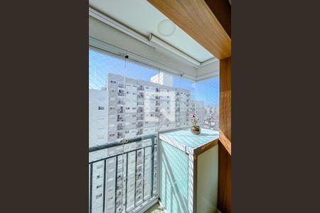 Varanda da Sala de apartamento para alugar com 2 quartos, 38m² em Vila Invernada, São Paulo