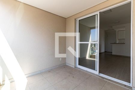 Varanda da Sala de apartamento à venda com 2 quartos, 55m² em Vila Gumercindo, São Paulo