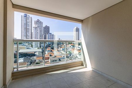Varanda da Sala de apartamento à venda com 2 quartos, 55m² em Vila Gumercindo, São Paulo
