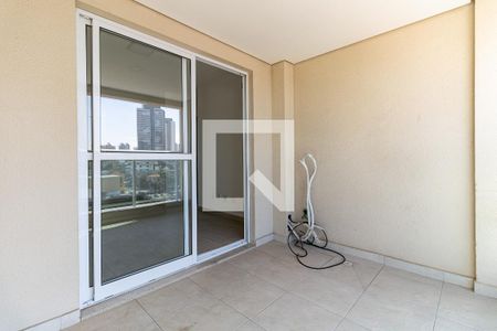Varanda da Sala de apartamento à venda com 2 quartos, 55m² em Vila Gumercindo, São Paulo