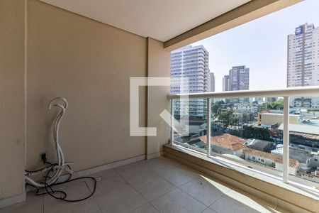 Varanda da Sala de apartamento à venda com 2 quartos, 55m² em Vila Gumercindo, São Paulo