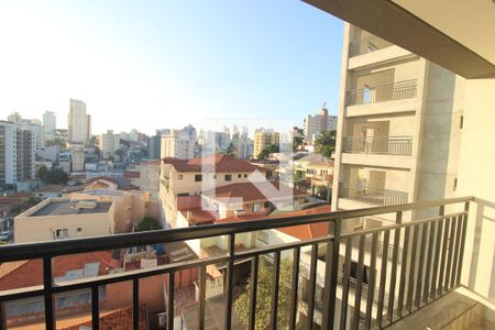 Sala / Cozinha - Varanda de apartamento para alugar com 2 quartos, 47m² em Jardim São Paulo, São Paulo