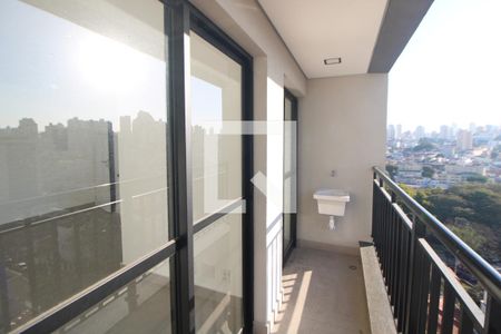 Sala / Cozinha - Varanda de apartamento para alugar com 2 quartos, 47m² em Jardim São Paulo, São Paulo