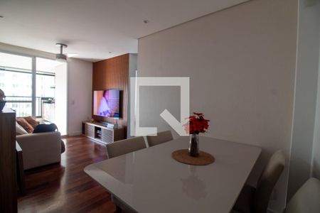 Sala de Jantar de apartamento à venda com 2 quartos, 67m² em Santo Amaro, São Paulo