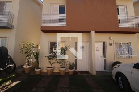 Fachada de casa de condomínio à venda com 2 quartos, 78m² em Vila Alati, Jundiaí