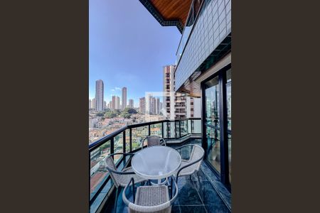 Varanda da Sala de apartamento para alugar com 3 quartos, 220m² em Tatuapé, São Paulo