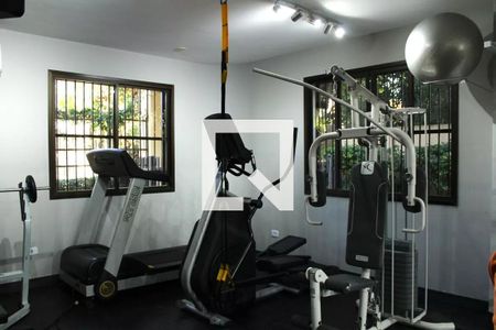 Área comum - Academia de apartamento para alugar com 4 quartos, 323m² em Butantã, São Paulo