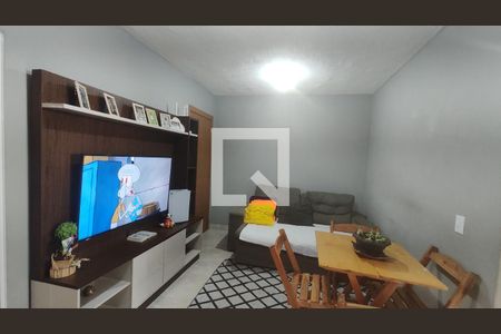 Sala de apartamento para alugar com 2 quartos, 49m² em Chacaras Reunidas Santa Terezinha, Contagem