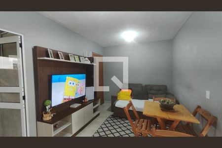 Sala de apartamento para alugar com 2 quartos, 49m² em Chacaras Reunidas Santa Terezinha, Contagem
