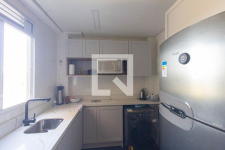 Cozinha de apartamento à venda com 2 quartos, 45m² em Canudos, Novo Hamburgo