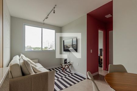 Sala de apartamento à venda com 2 quartos, 43m² em Santo Amaro, São Paulo