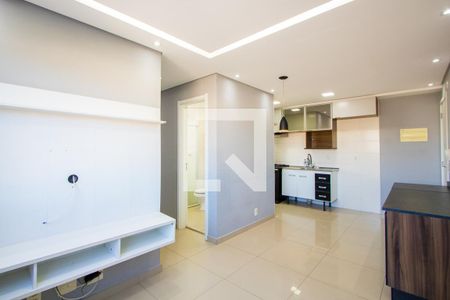 Sala de apartamento para alugar com 2 quartos, 45m² em Parque Sao Vicente, Santo André