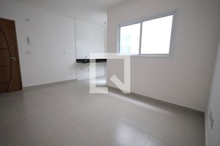 Sala de apartamento à venda com 2 quartos, 52m² em Vila Eldizia, Santo André