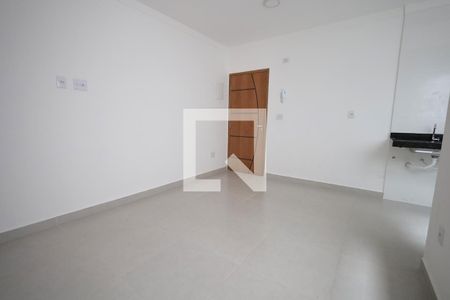 Sala de apartamento à venda com 2 quartos, 52m² em Vila Eldizia, Santo André