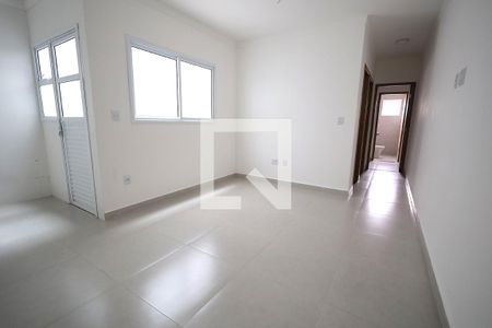 Sala de apartamento à venda com 2 quartos, 52m² em Vila Eldizia, Santo André