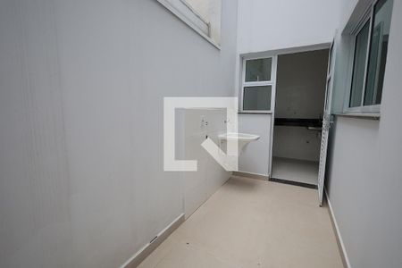 Área de Serviço de apartamento à venda com 2 quartos, 50m² em Vila Eldizia, Santo André
