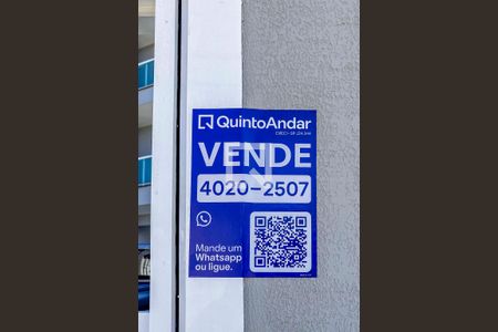 Placa Instalada na Fachada de apartamento à venda com 2 quartos, 49m² em Vila Eldizia, Santo André