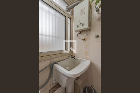 Área de Serviço de kitnet/studio à venda com 1 quarto, 50m² em Bom Jesus, Porto Alegre