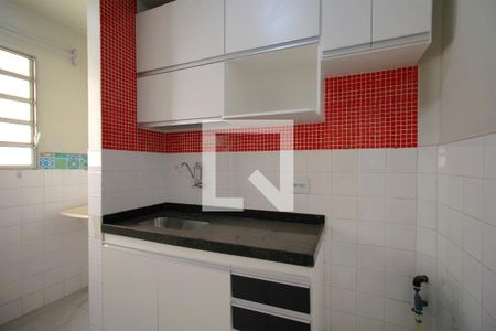 Cozinha de apartamento para alugar com 2 quartos, 58m² em Sagrada Família, Belo Horizonte