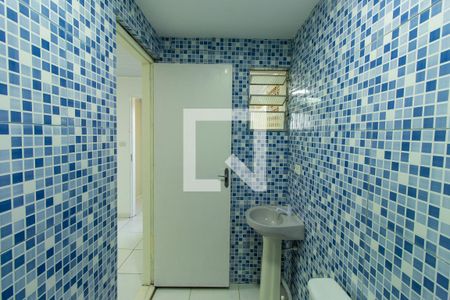 Banheiro de kitnet/studio para alugar com 1 quarto, 32m² em Jardim Petropolis, Cotia