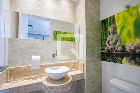 Lavabo de apartamento para alugar com 3 quartos, 136m² em Jardim, Santo André