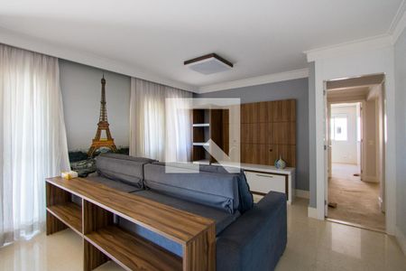 Sala de apartamento para alugar com 3 quartos, 136m² em Jardim, Santo André